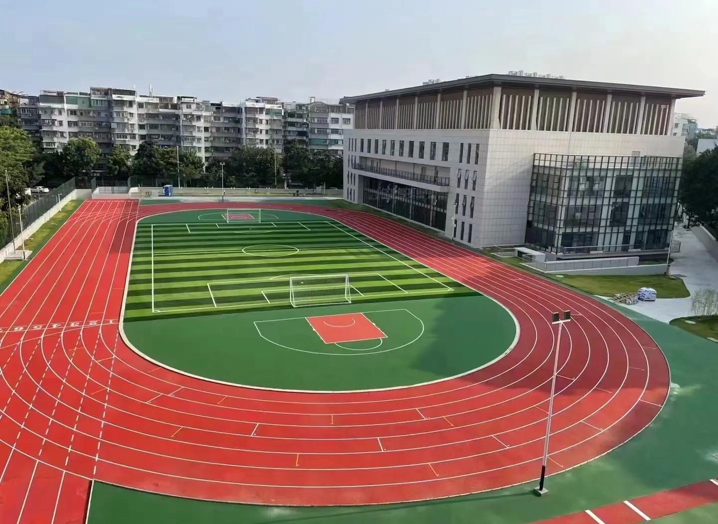 黄山市人造草坪塑胶篮球场 - 方案